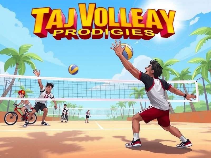 Taj Volley Prodigies Game Cover