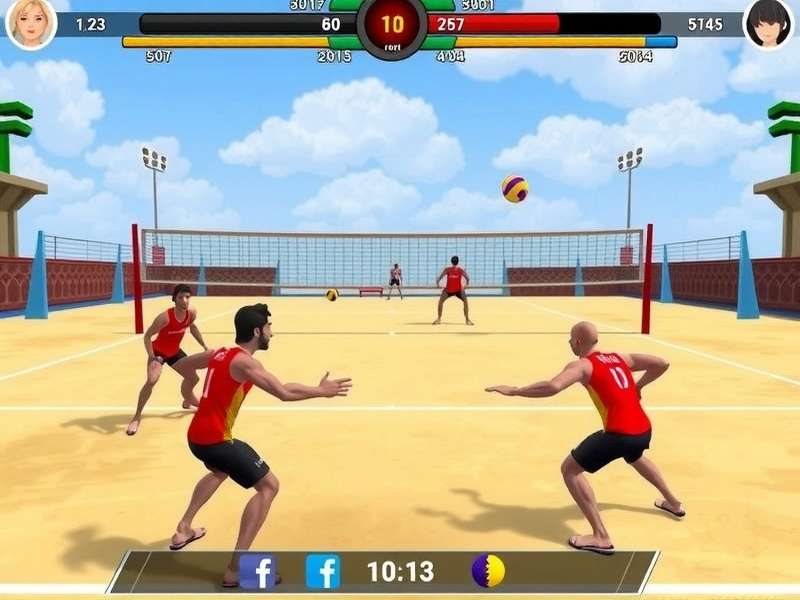 Taj Volley Prodigies Multiplayer Match